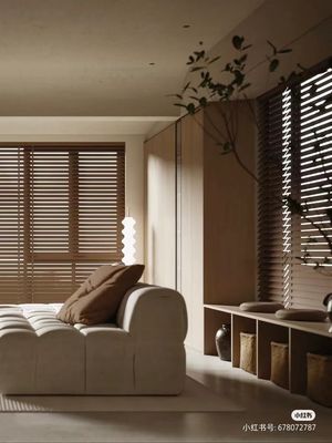 자연적 우븐 대나무는 사무실 창가를 위한 롤러 블라인드 수평선상 베니스 얇은 널빤지를 가립니다