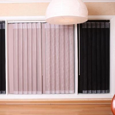 전기 현대 수직 직물 블라인드, 고급스러운 집을 위한 핑크색 창 덮개