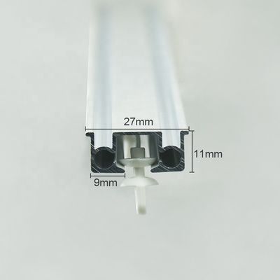 매뉴얼 미끄러져 움직이는 러너들 캐리어는 트랙 뱀 물결 커튼 잔물결 폴드 커튼 트랙에 커튼을 칩니다