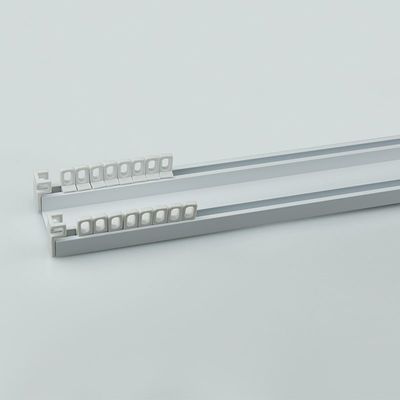 커튼 철도노선 Gli와 천장 벽걸이용 알루미늄 자재 2 선로 이중 커튼 철도