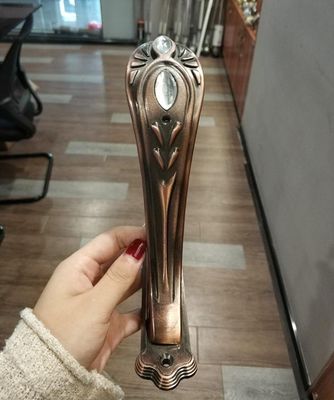 구리 브론즈 색 커튼 홀더 금속 28/19 밀리미터 이중 커튼 로드 브래킷 커튼 부속물