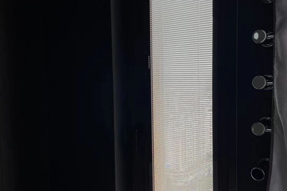두배 완전한 얼룩말 창 덮개는 사무실 카페 호텔을 위해 모터를 달았습니다
